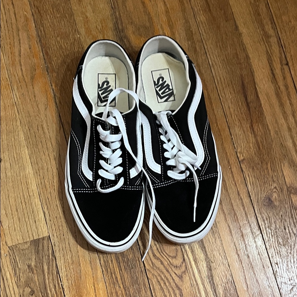 Vans backless Sneakers in classic Black & White